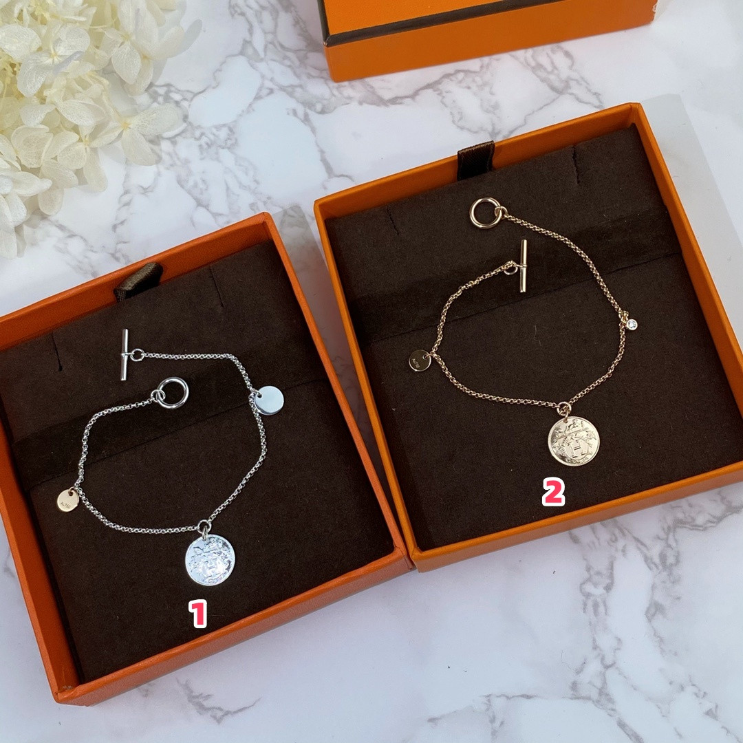 Hermès Coin Bracelet