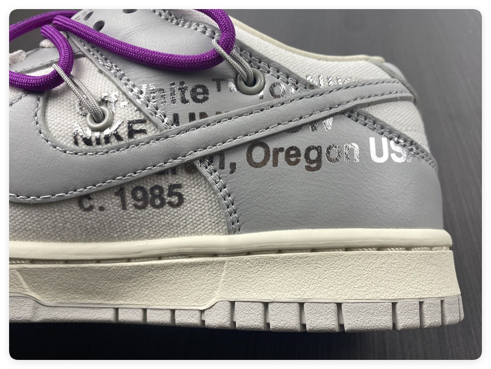 UA Nike Dunk Low Off-White Lot 28