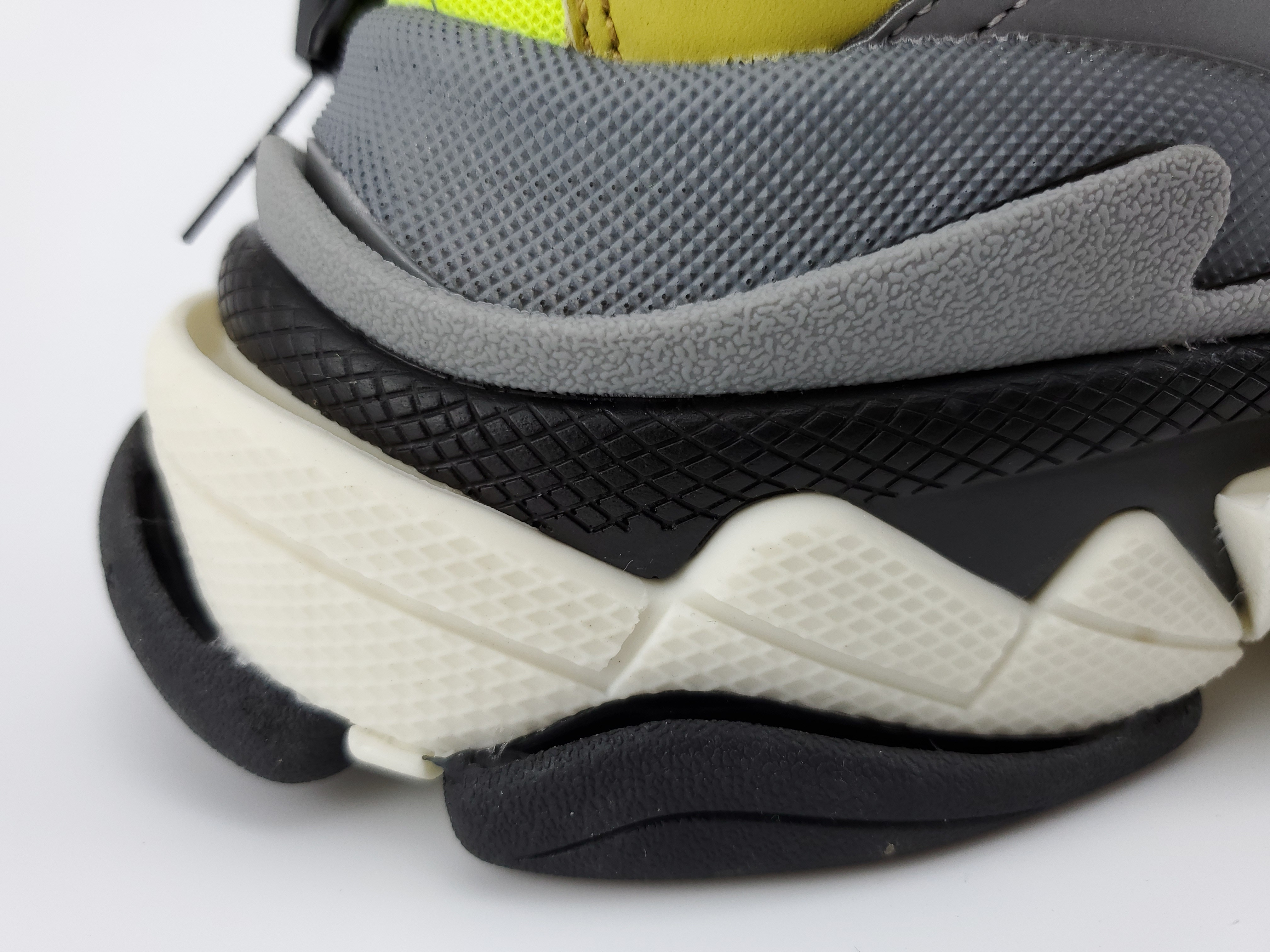 Balenciga Triple S Yellow Fluo