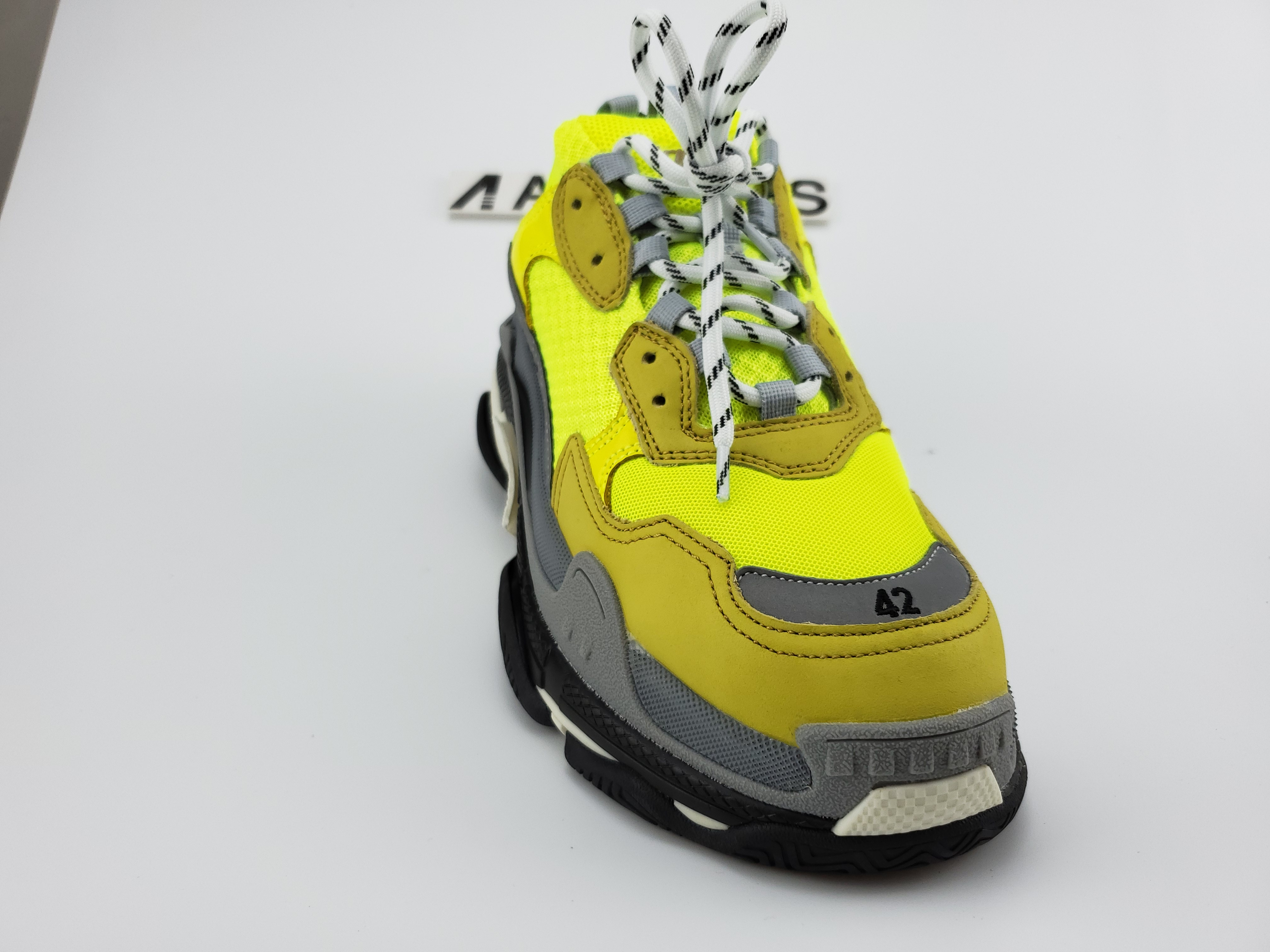 Balenciga Triple S Yellow Fluo