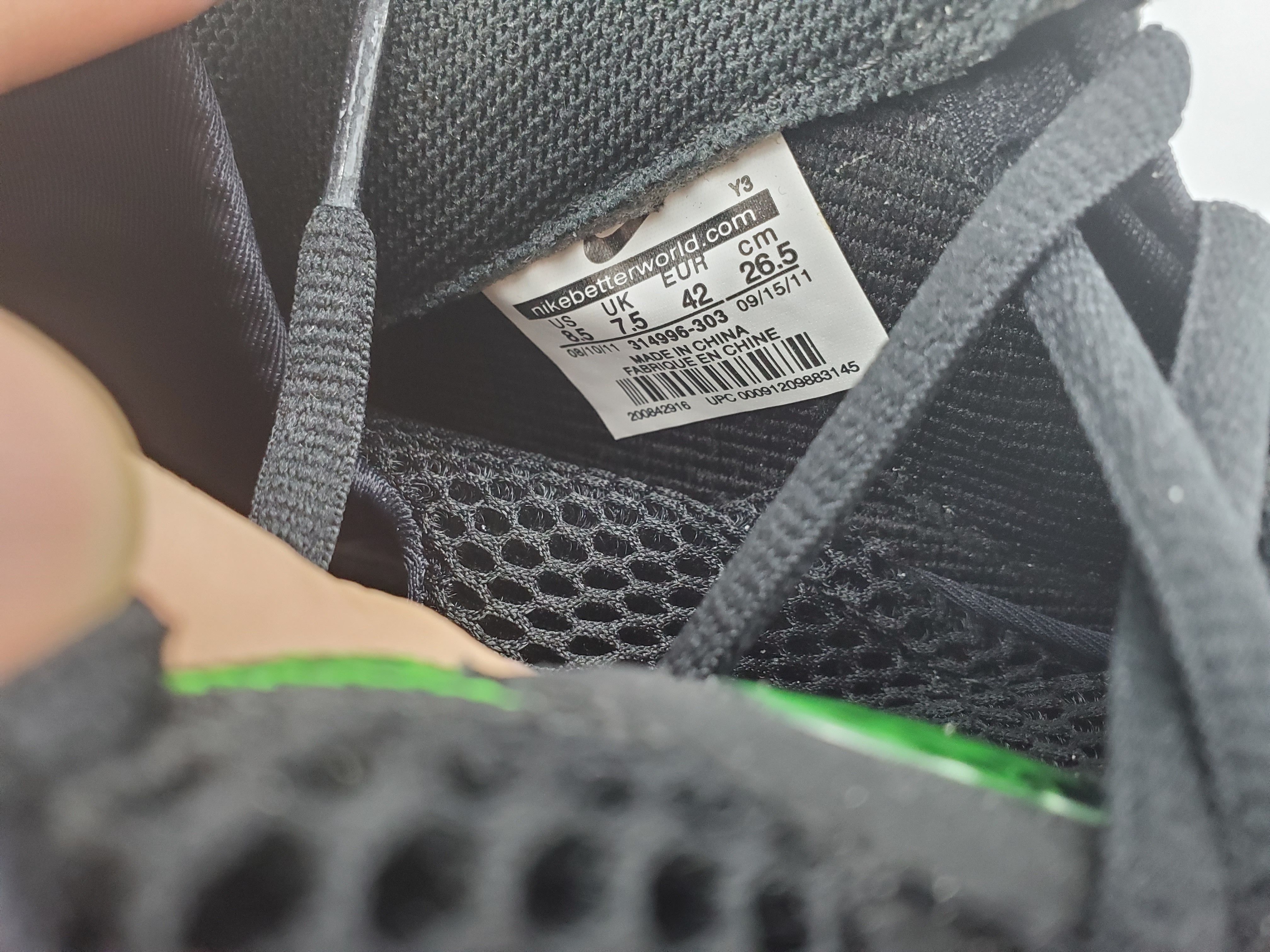 Nike Air Foamposite One "Metallic Green"