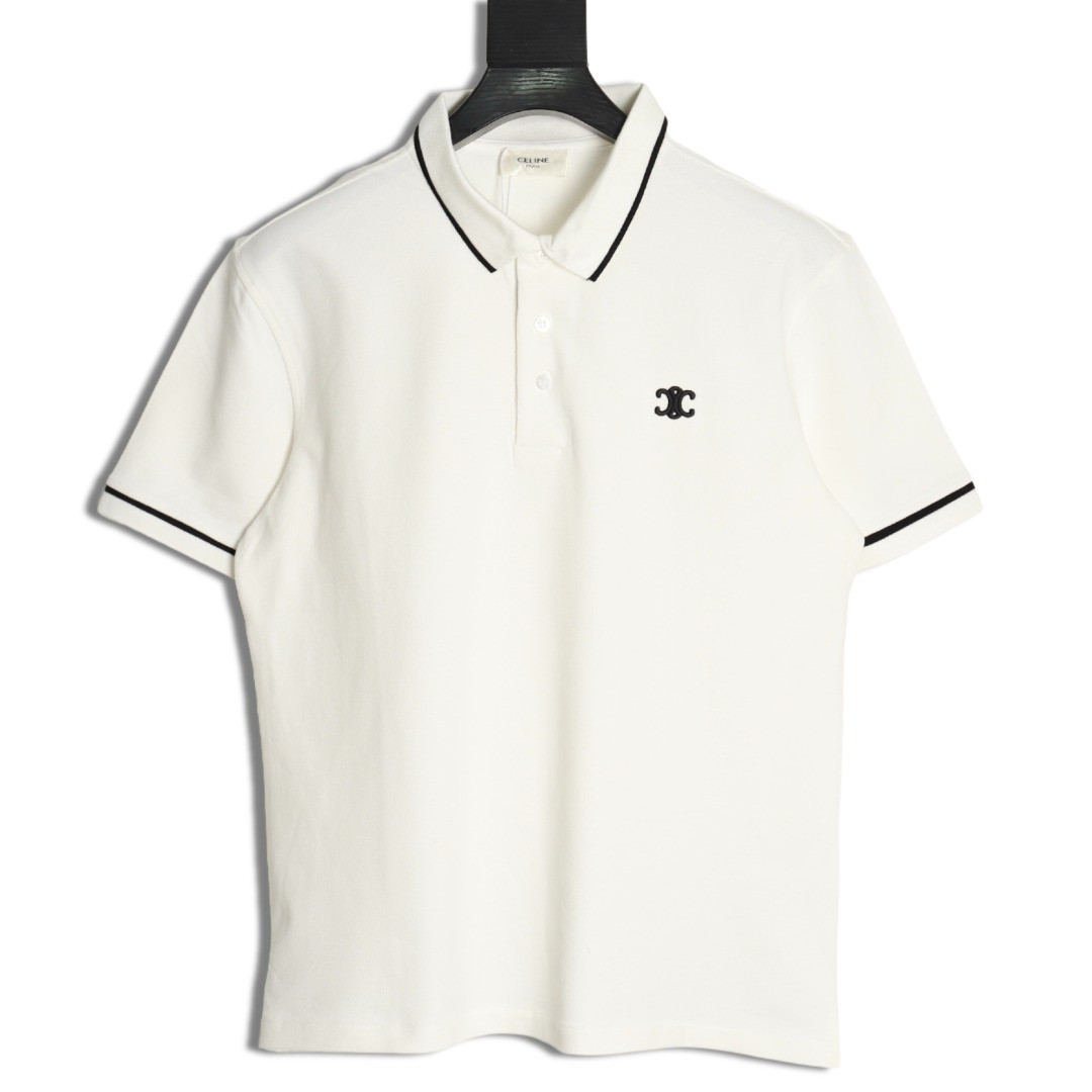 Ce**e short-sleeved polo shirt