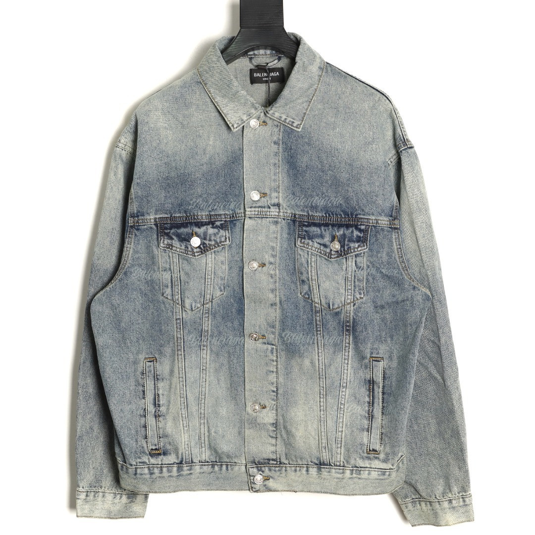 Ba*len*cia*ga denim coats