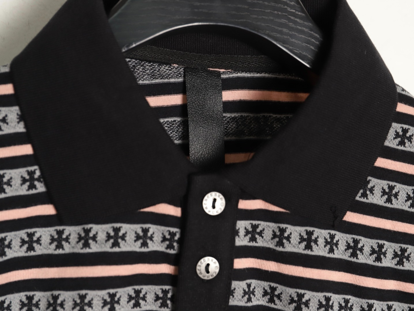 Ch**me He**ts 25fw polo shirt