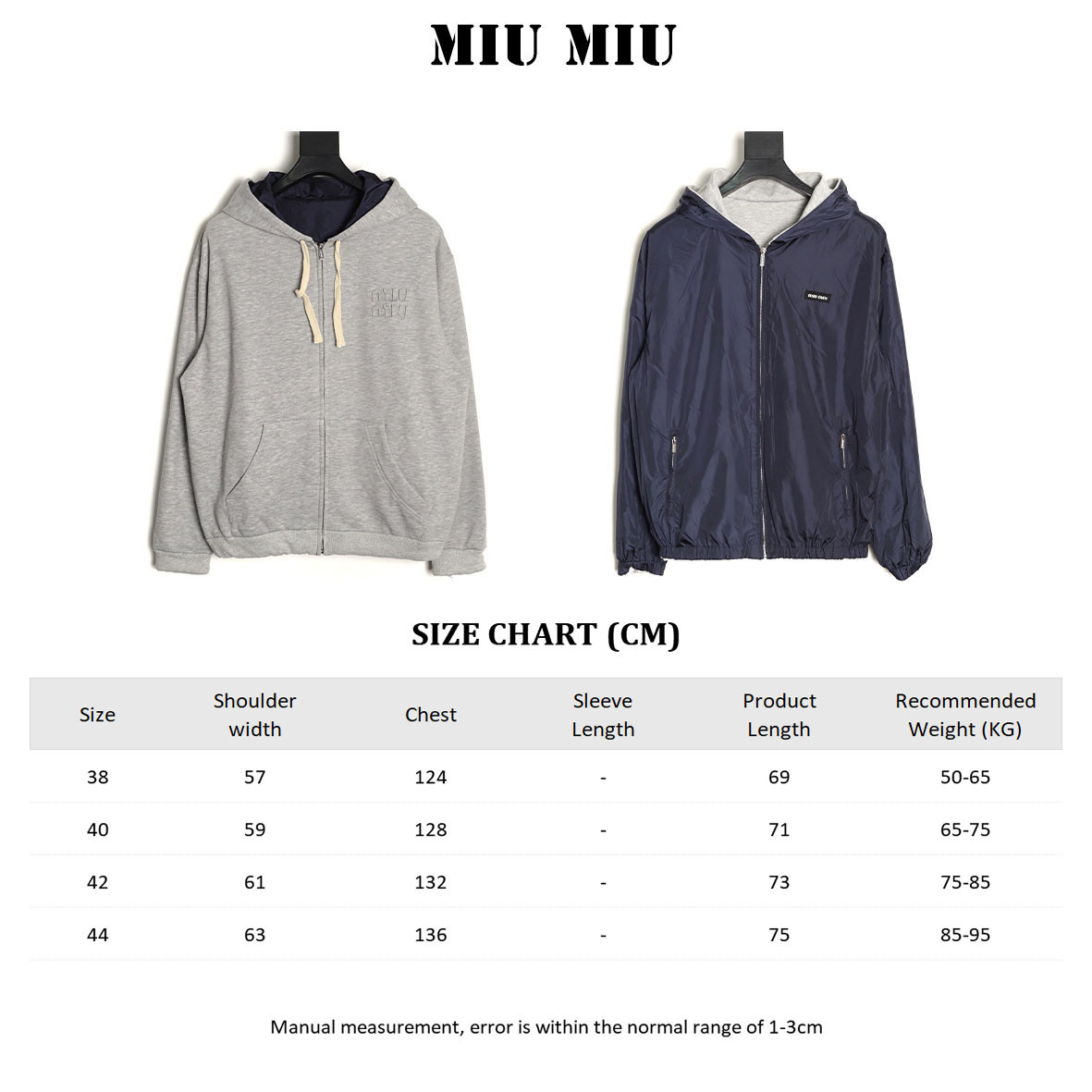 Miu Miu Reversible Coats