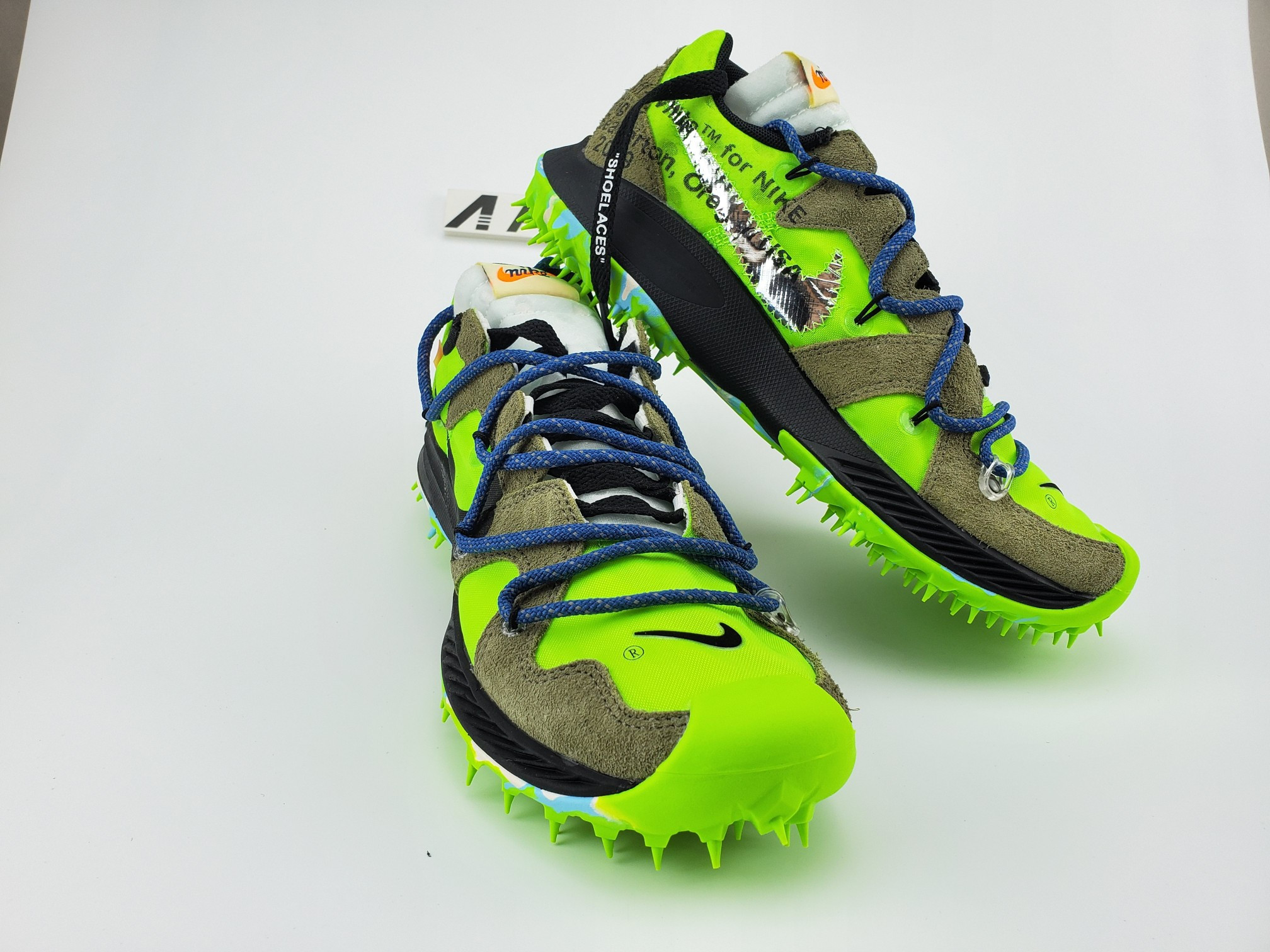 Nike Zoom Terra Kiger 5 OFF-WHITE Electric Green (W)