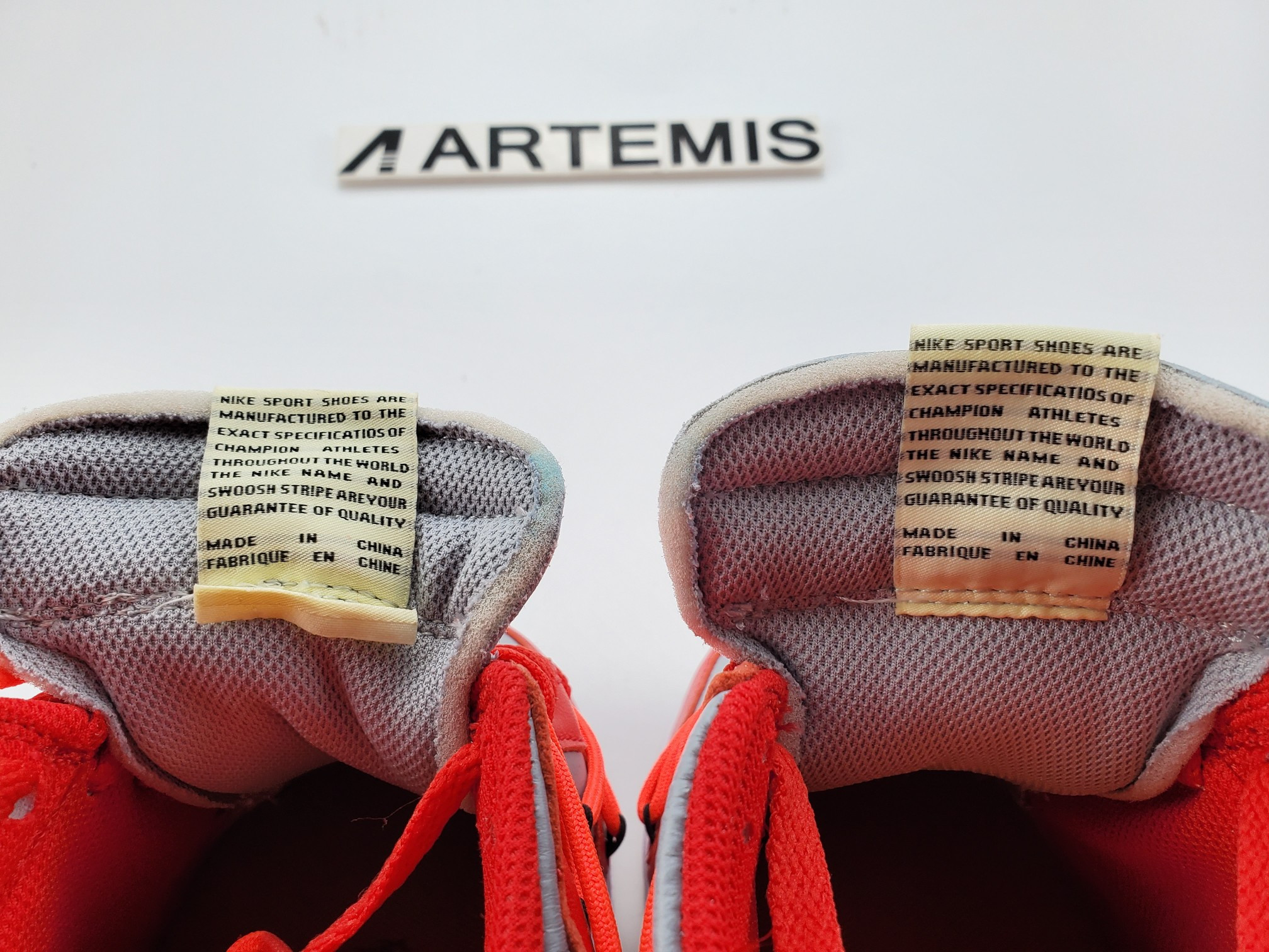 Nike Dunk Low Off-White University Red