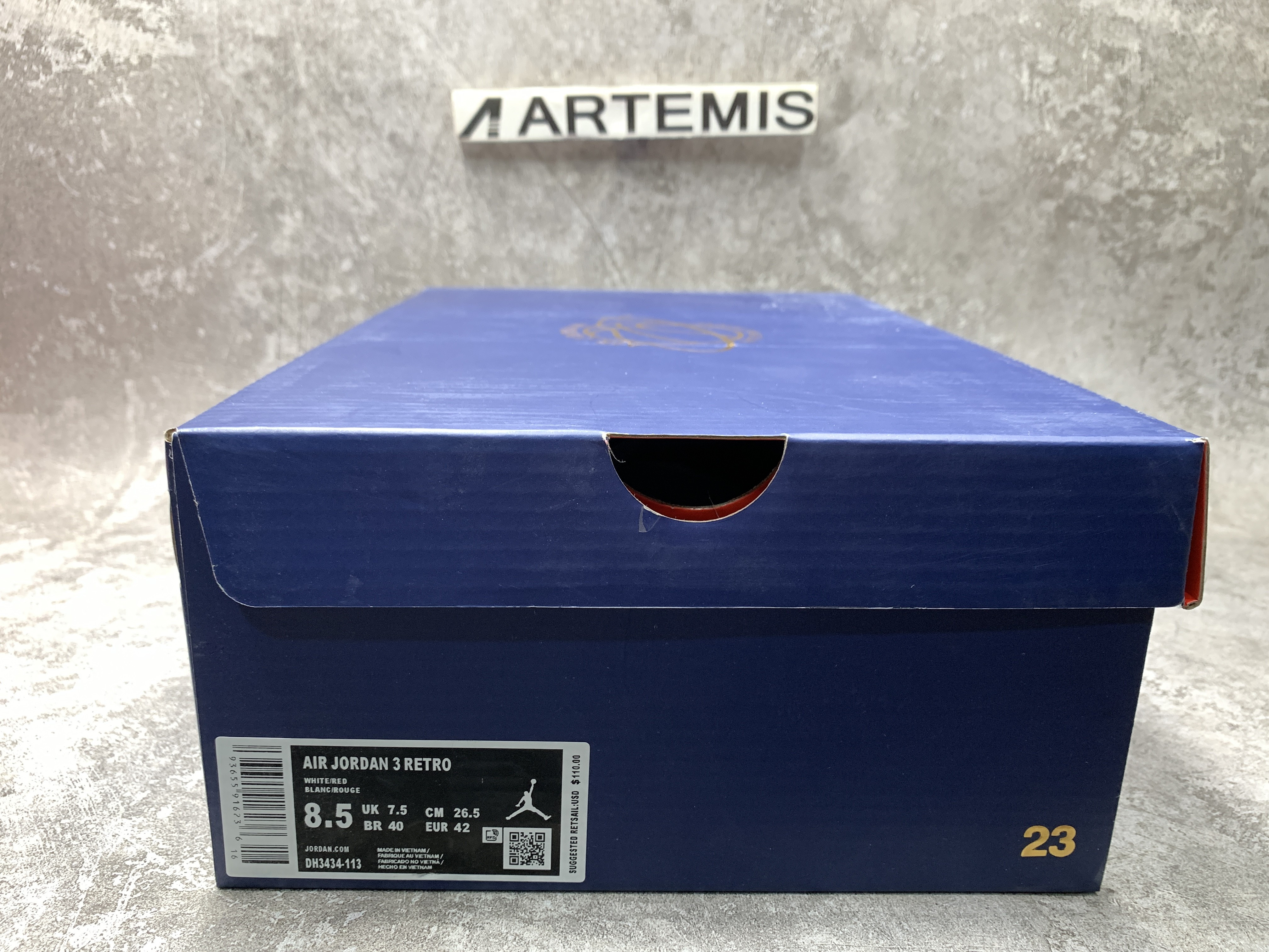 Air Jordan 3 Retro Black Red