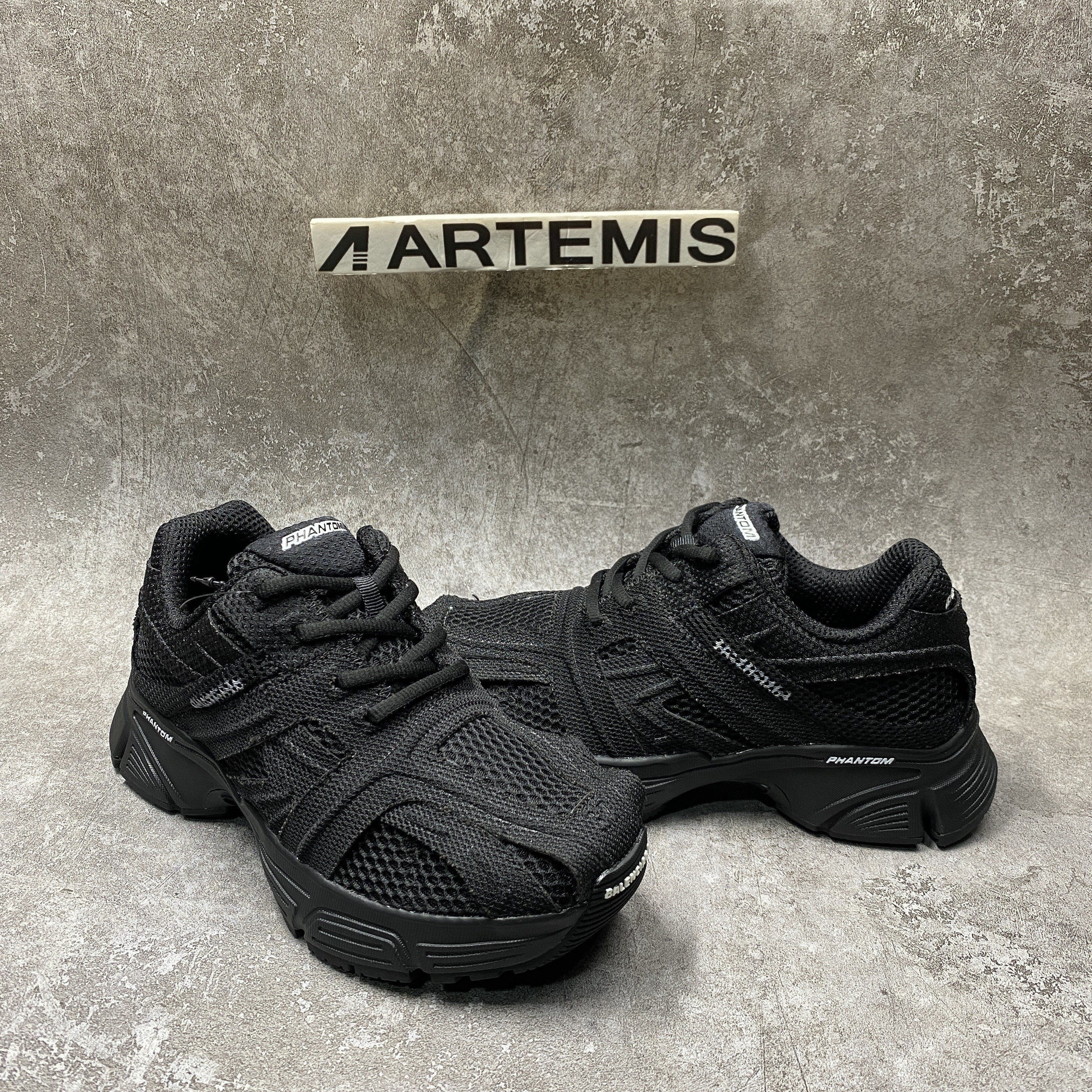 Balenciga Phantom Sneaker Black