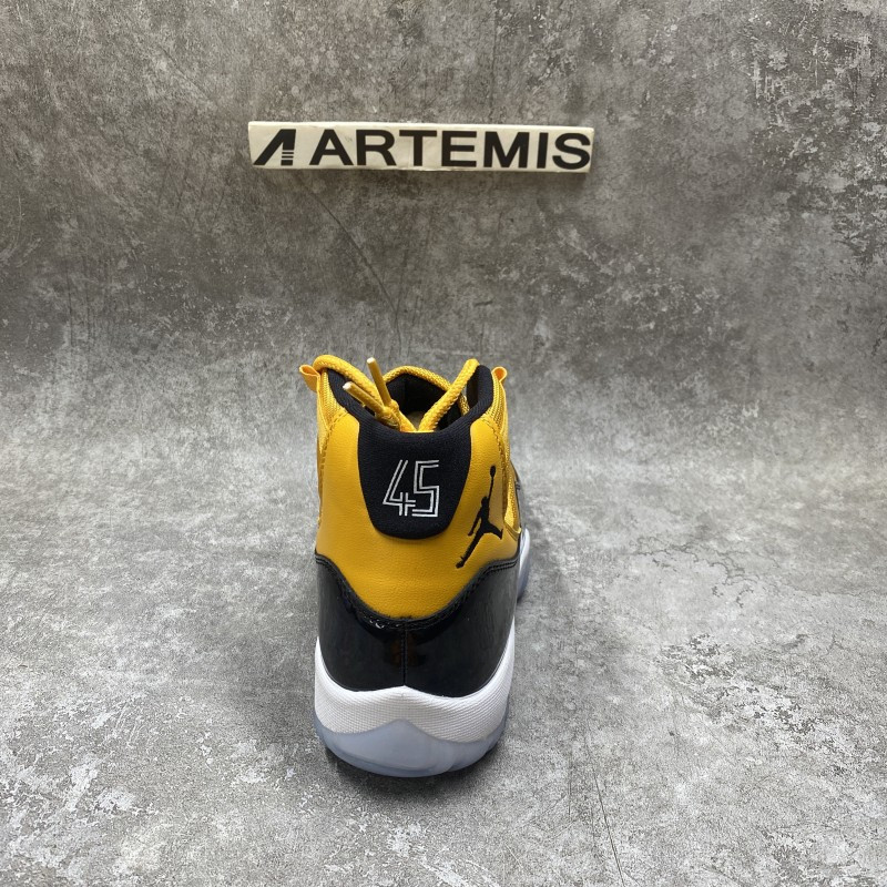 Air Jordan 11 Retro Black Yellow