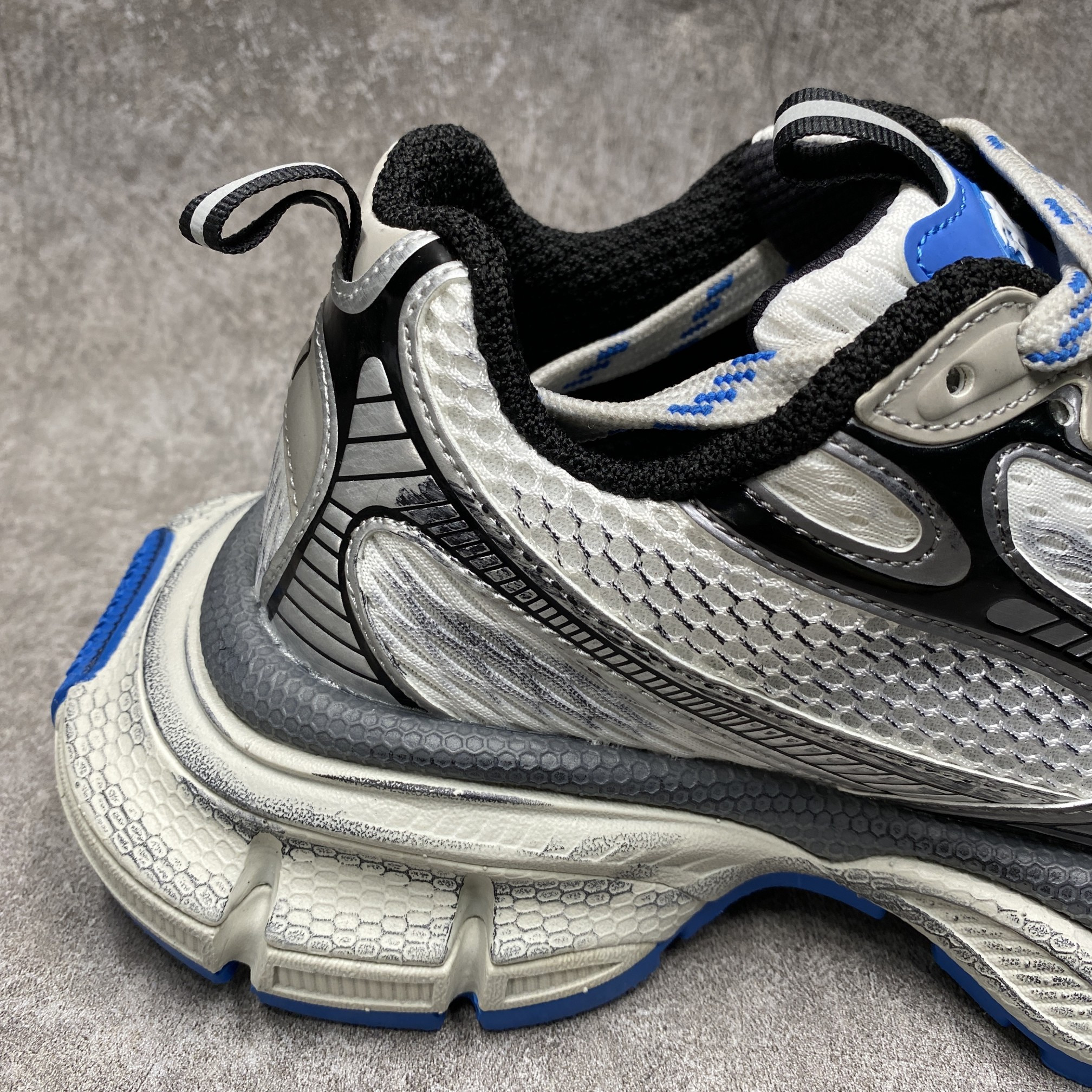 Balenciga 3XL Sneaker White Blue