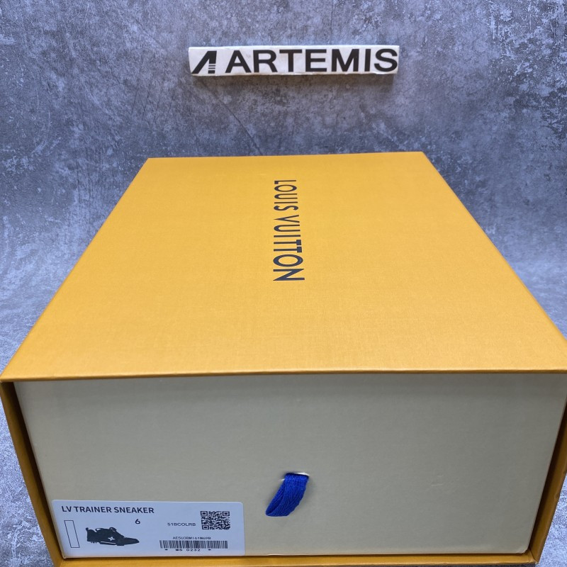 LV Skate Sneaker Black White