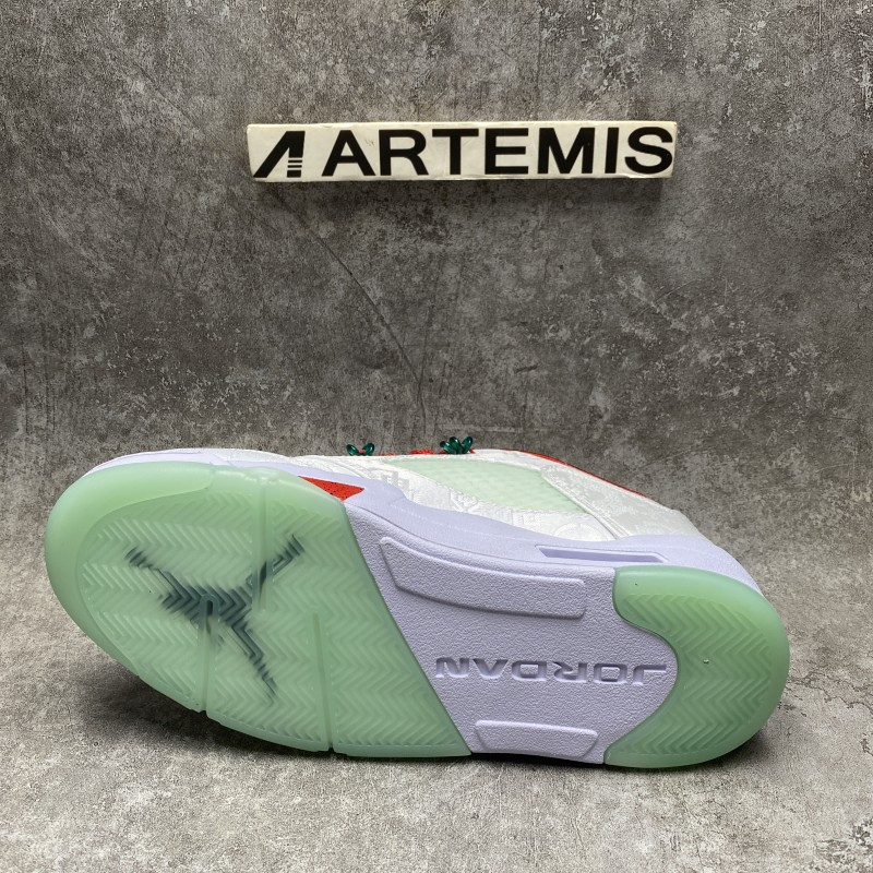 AIR Jordan 5 Retro Low CLOT White Silk 20th Anniversary