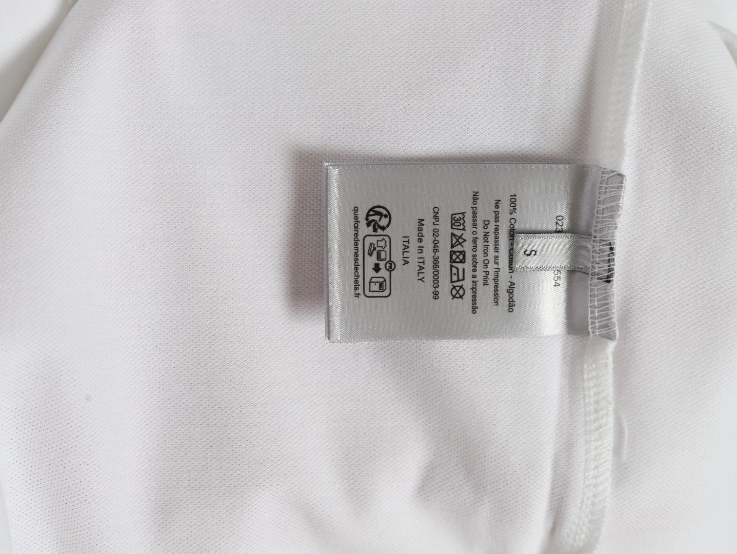D*or 25ss short-sleeved polo shirt