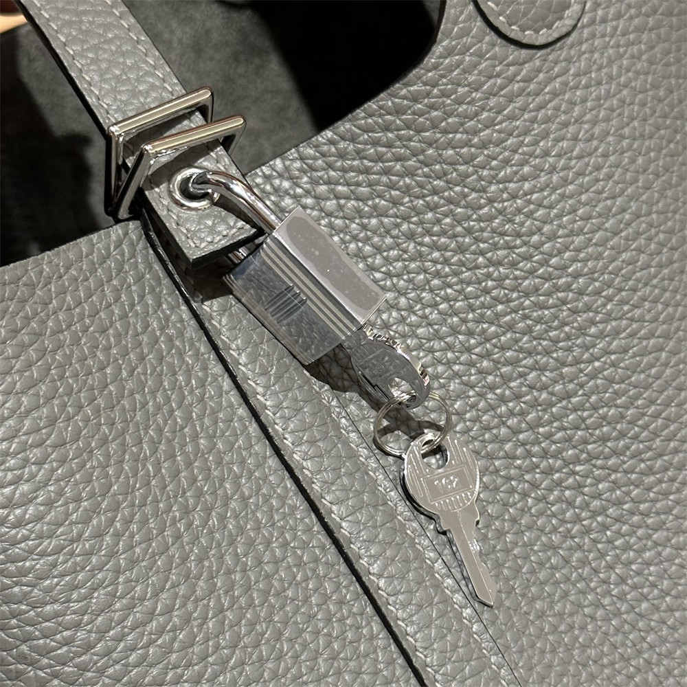 Hermès Picotin 18cm Cumulonimbus ash without original box
