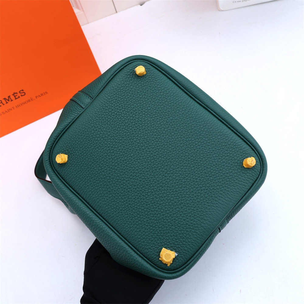 Hermès Picotin 18cm peacock green without original box