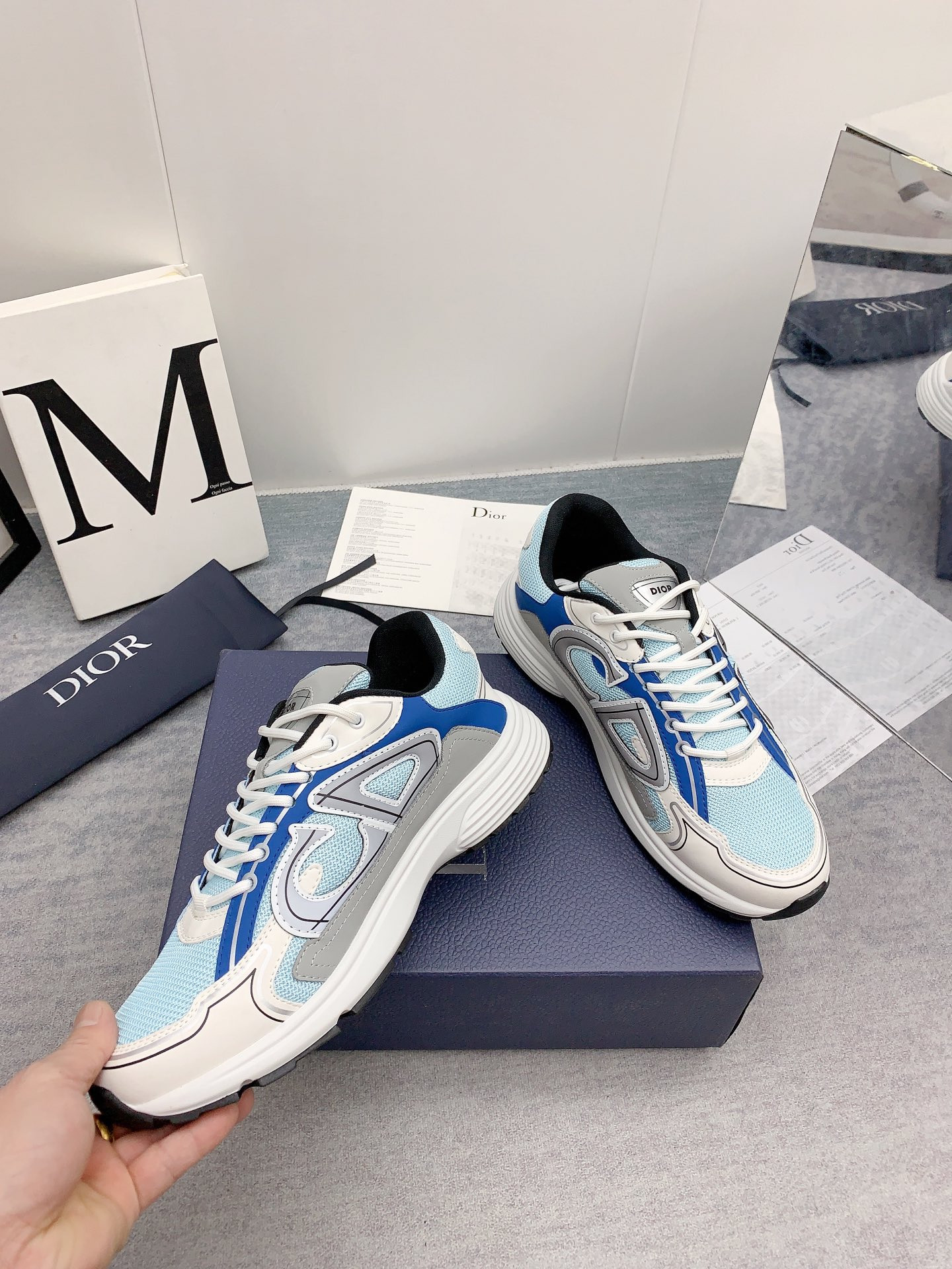 ua D*or b30 light blue mesh