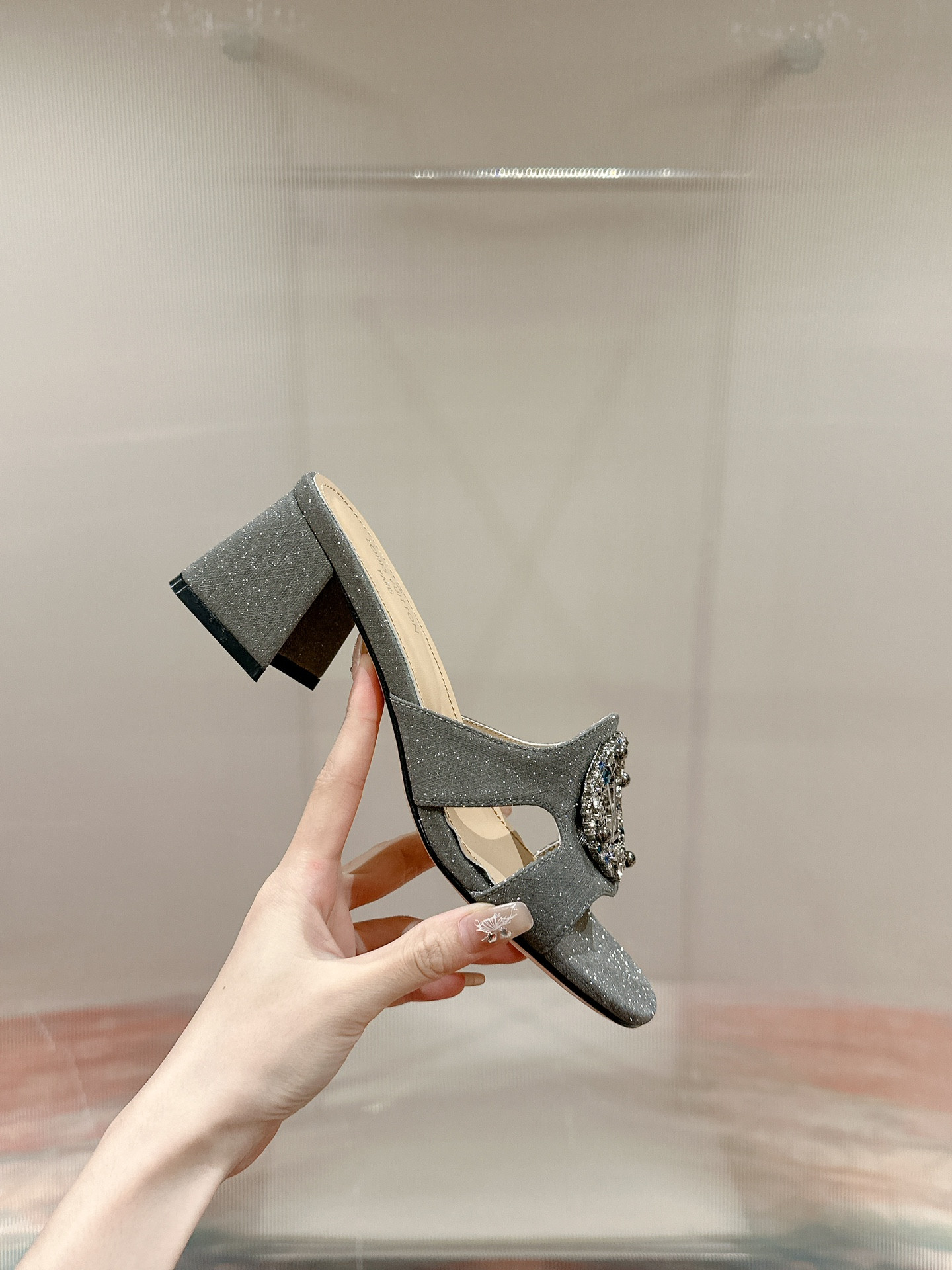 UA LV Heeled Mule