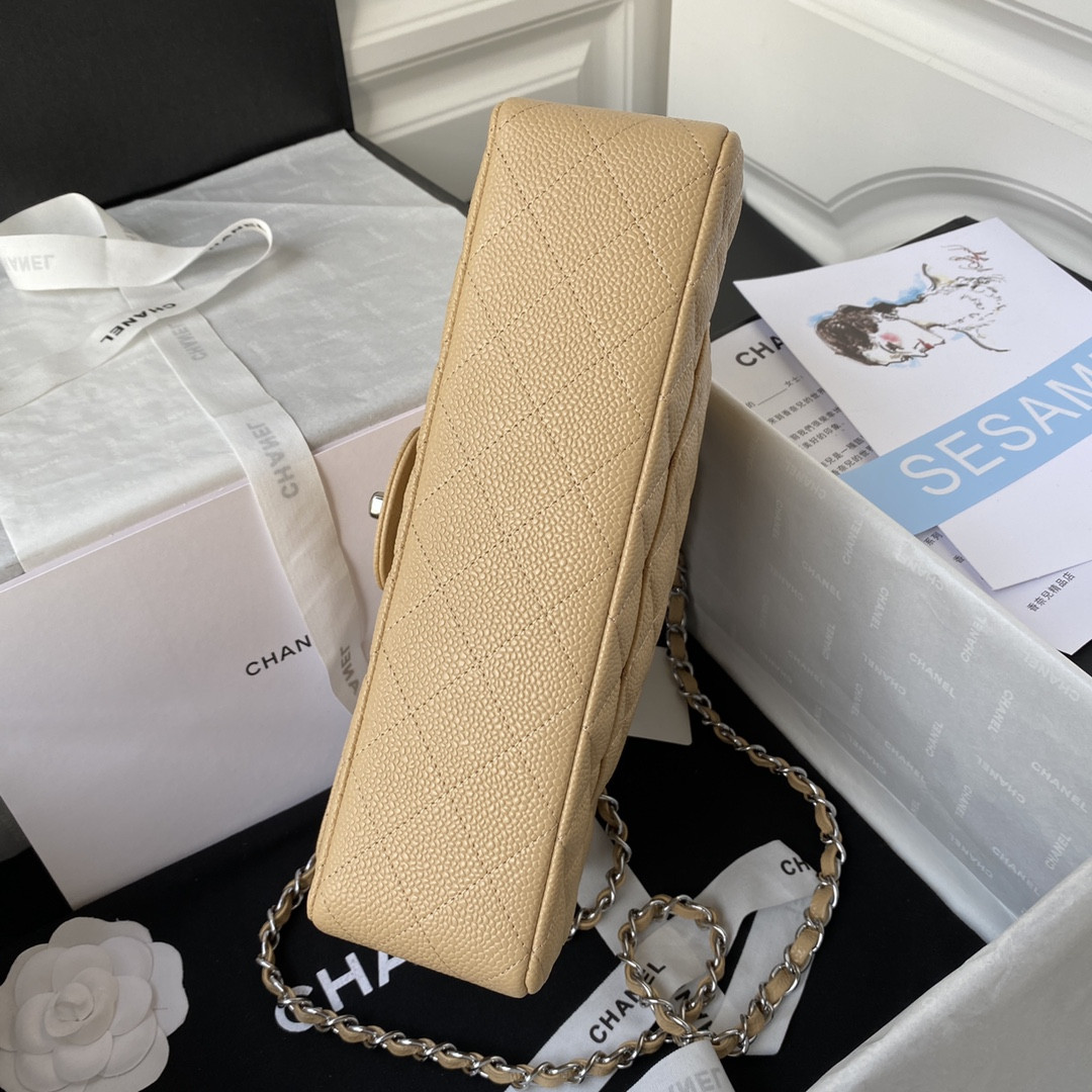 Ch*el classic flap bag 15.5×25.5×6.5cm