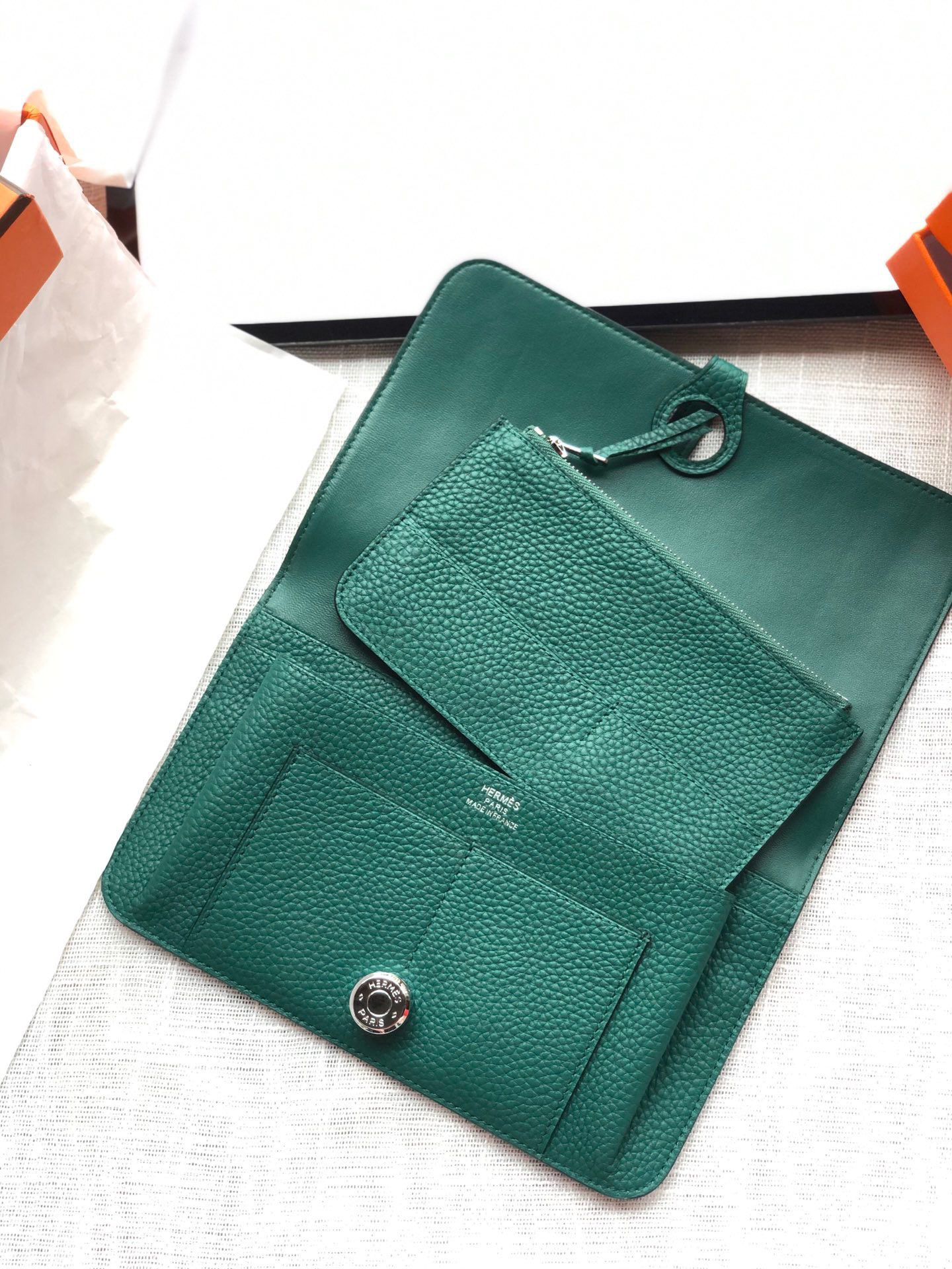 Hermès Dogon Duo Wallet 20.1cm