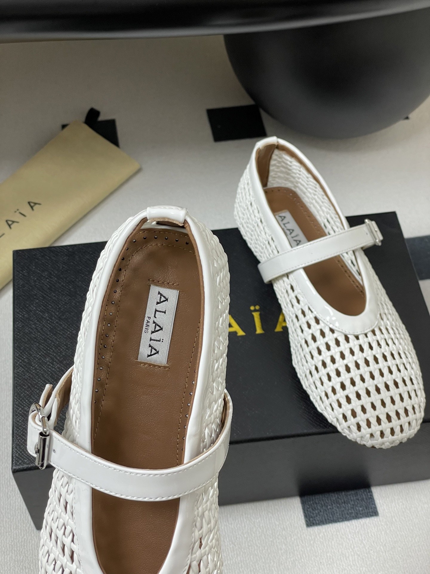 UA Alaïa BRAIDED BALLET FLATS(Customized Size 7-10 days production time)