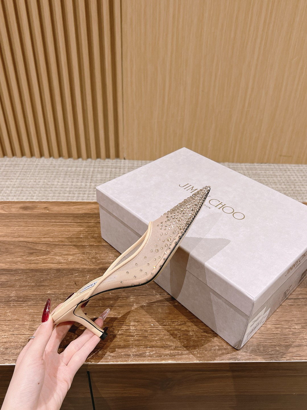 ua Ji*y Ch* vivi mules 6.5cm