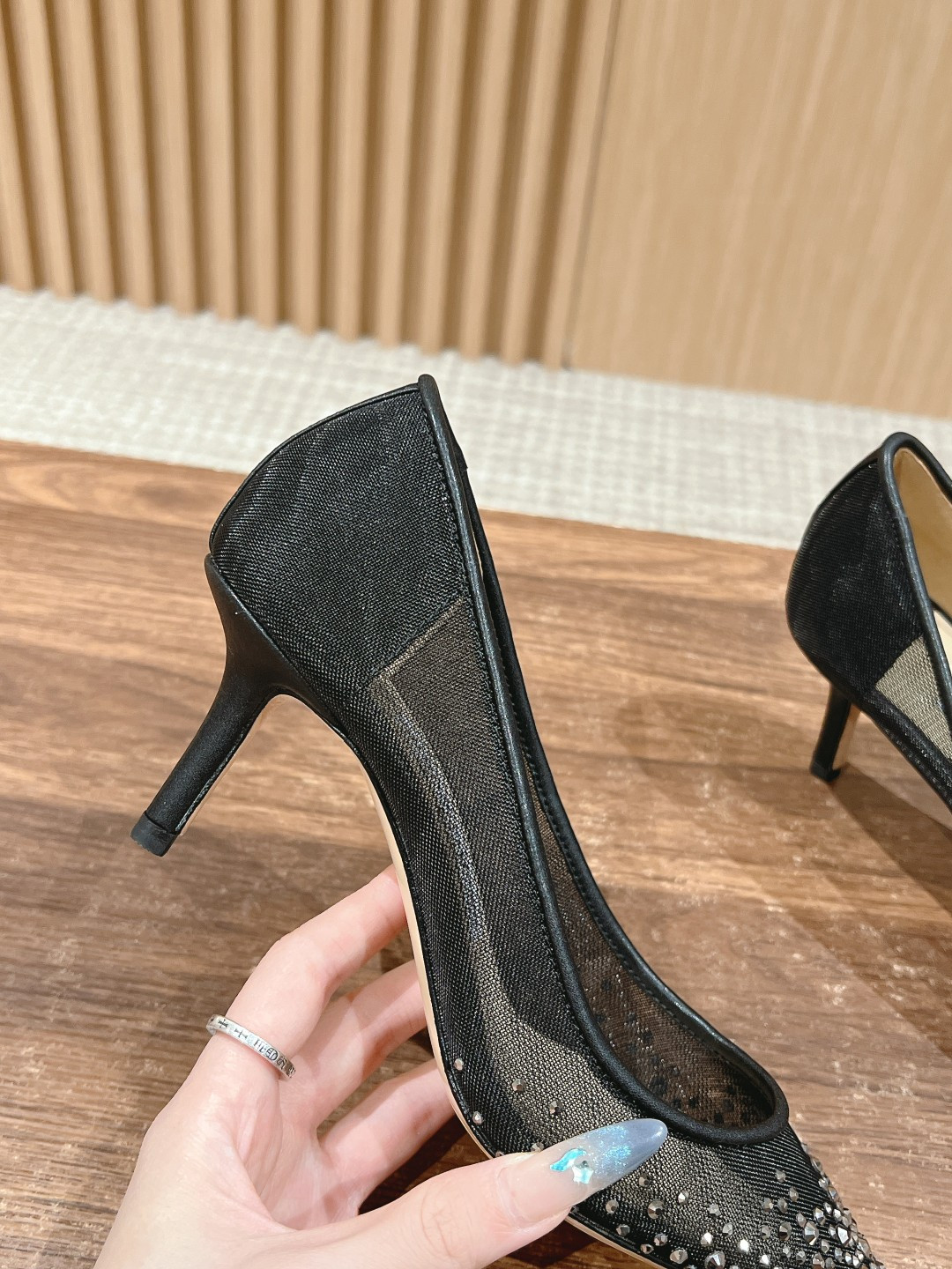 ua Ji*y Ch* pointed pumps 6.5cm